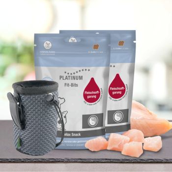 PLATINUM Snack Beutel + 2 Fit-Bits Relax